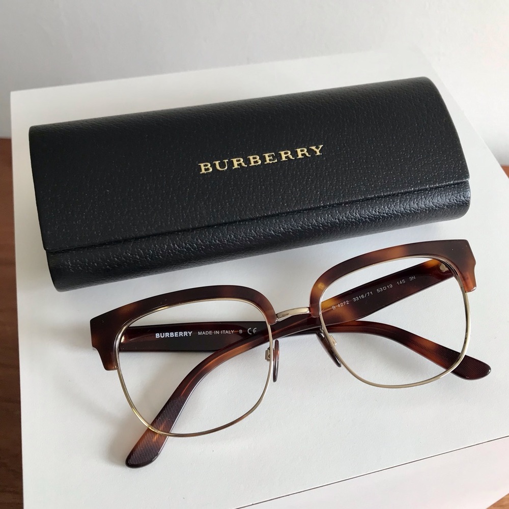 🆕 Burberry | Optical Frames Brown Tortoise Shell + Gold